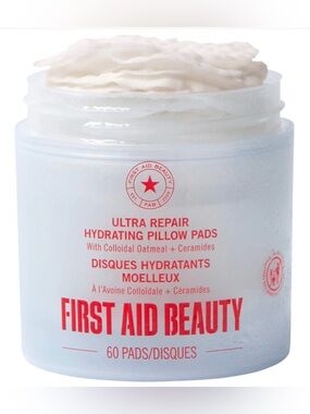 First Aid Beauty Ultra Repair Hydrating Pillow Pads - 60 pads